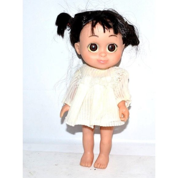 Disney Monsters Inc Babblin Boo Doll Talks Hasbro w/ original bows Works - Picture 1 of 7